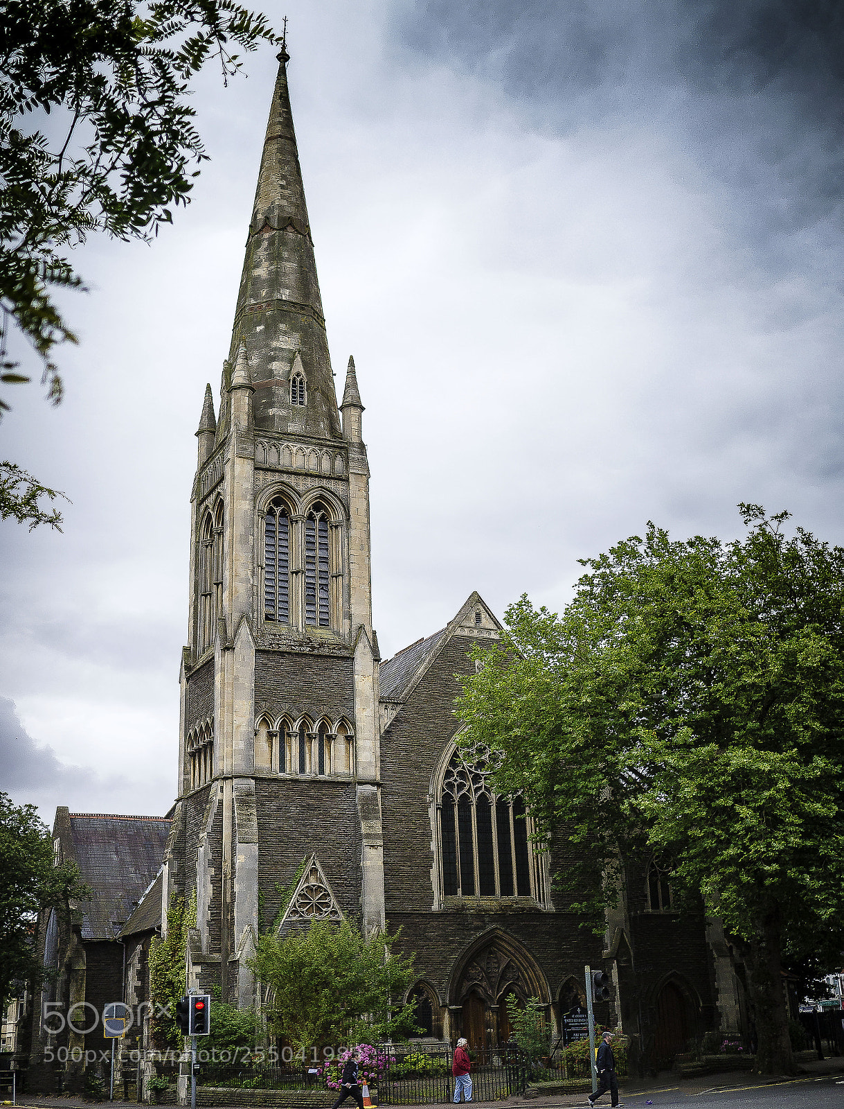 Panasonic Lumix DMC-G3 sample photo. St andrew's church, cardiff photography