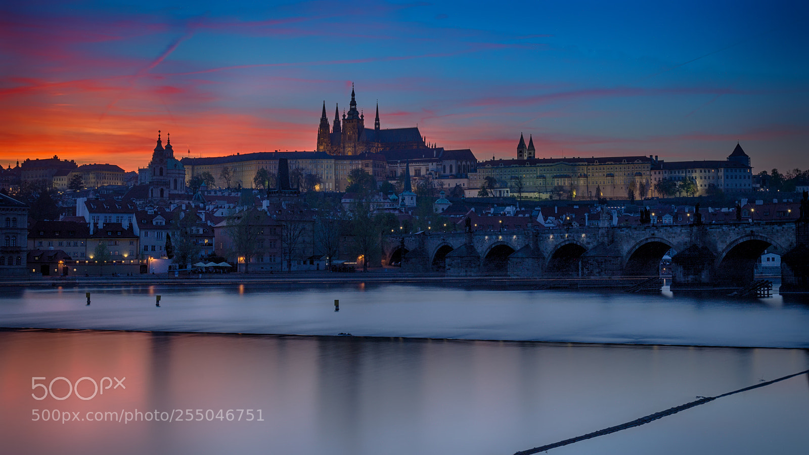 Nikon D610 sample photo. Evening prague photography