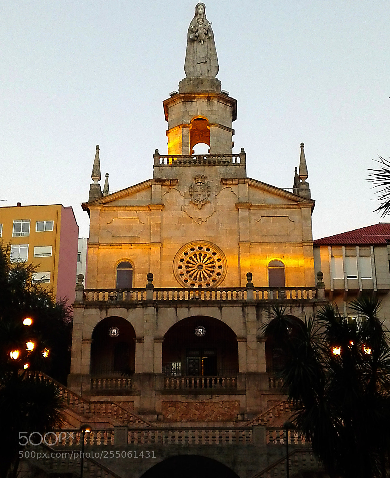 HUAWEI P8 Lite sample photo. Virgen del carmen church photography