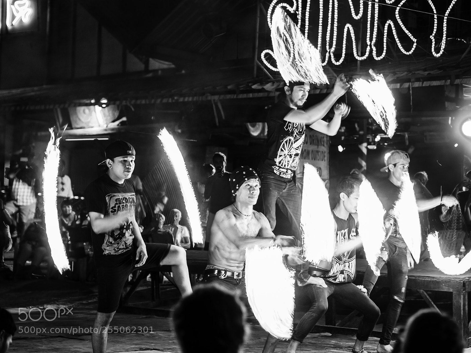 Olympus OM-D E-M1 sample photo. Fire show photography