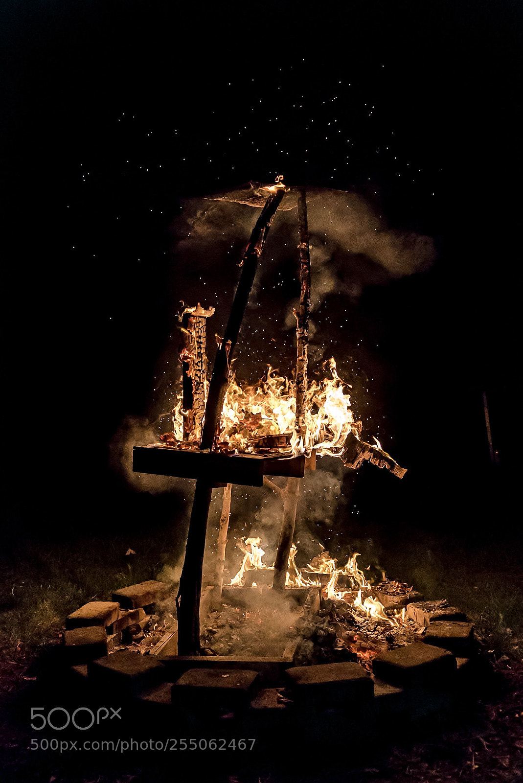 Nikon D500 sample photo. Burn photography