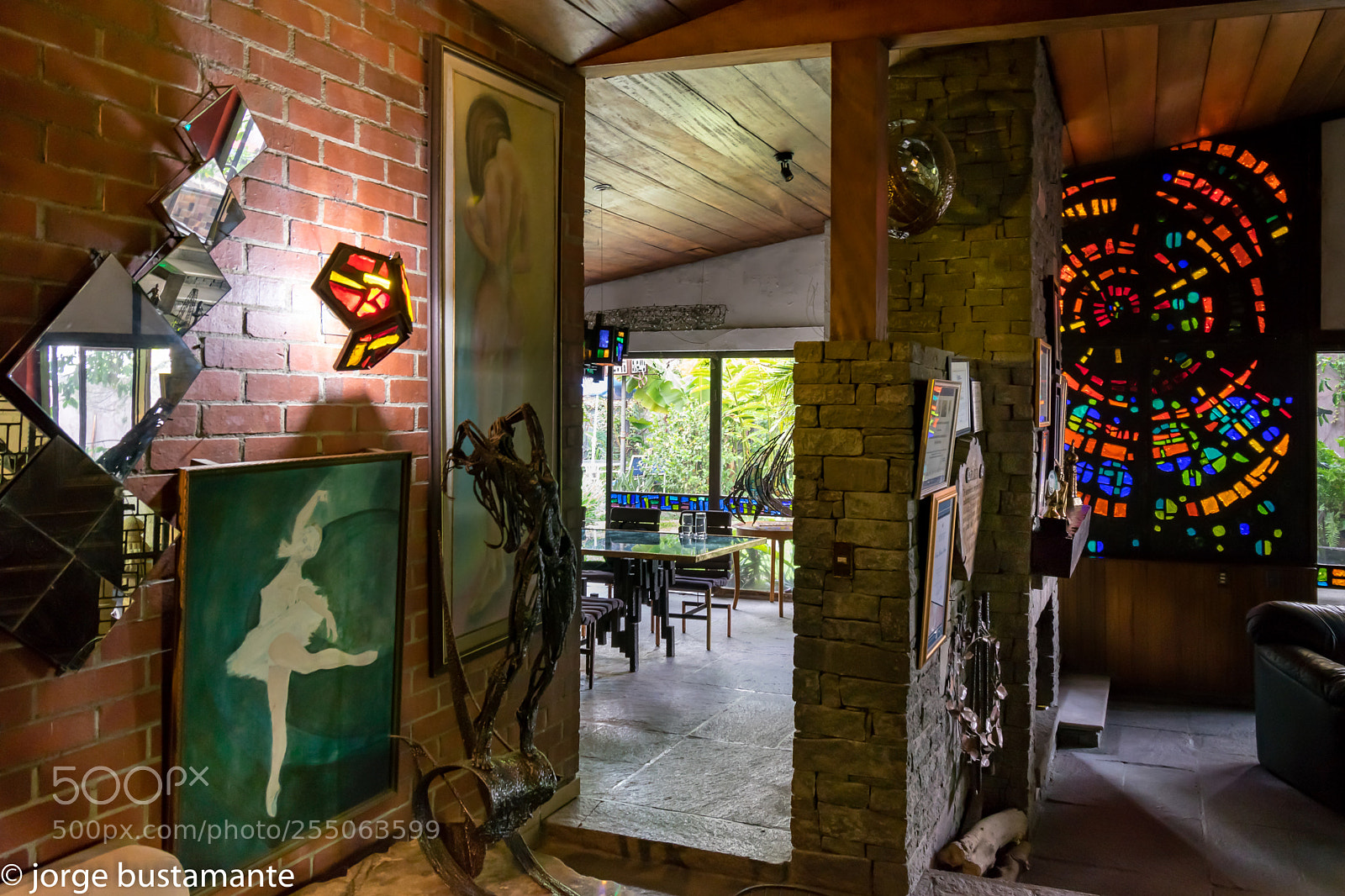 Nikon D3300 sample photo. Entrance architect martinez residence photography