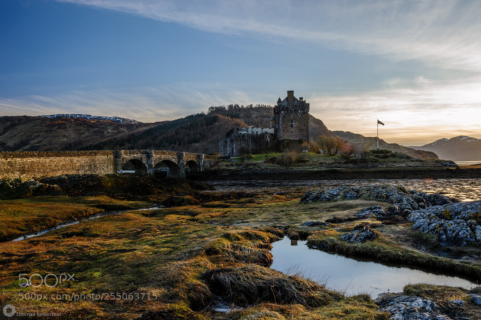 Nikon D700 sample photo. Eilean donan castle photography
