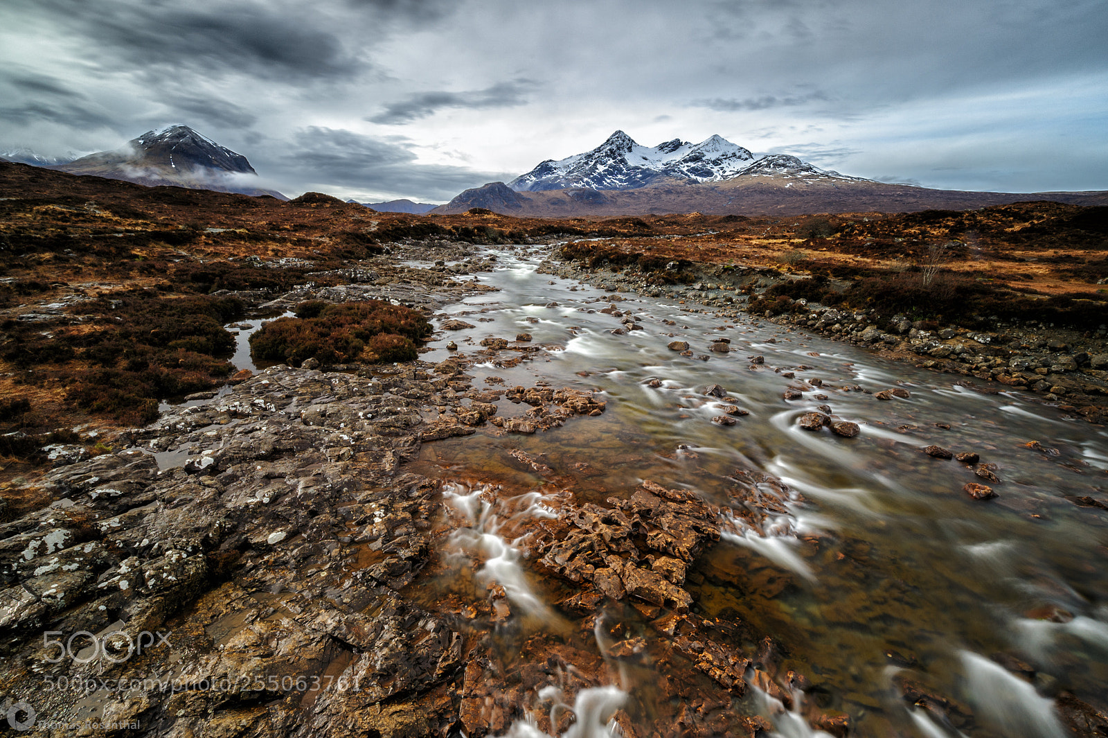 Nikon D700 sample photo. Sligachan river photography