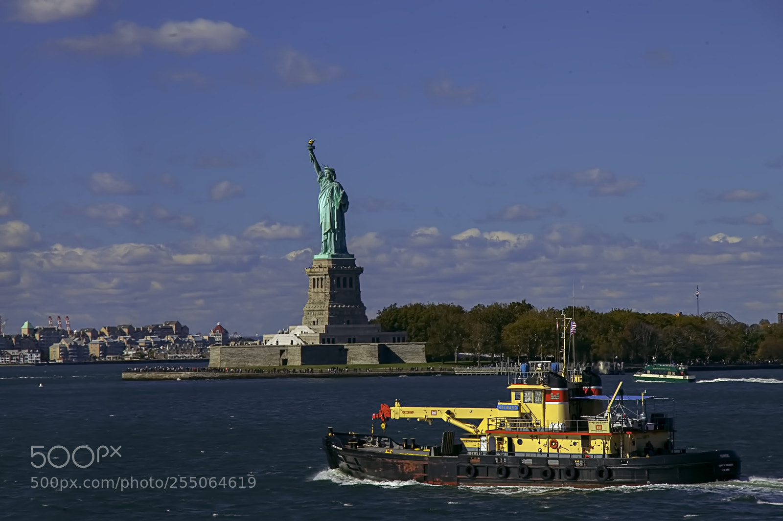 Canon EOS 5D Mark II sample photo. New york harbor photography