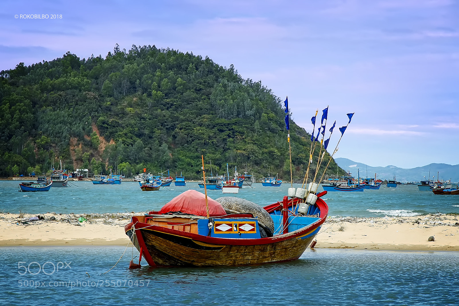 Canon EOS 50D sample photo. Vietnamese fishing boat 10 photography