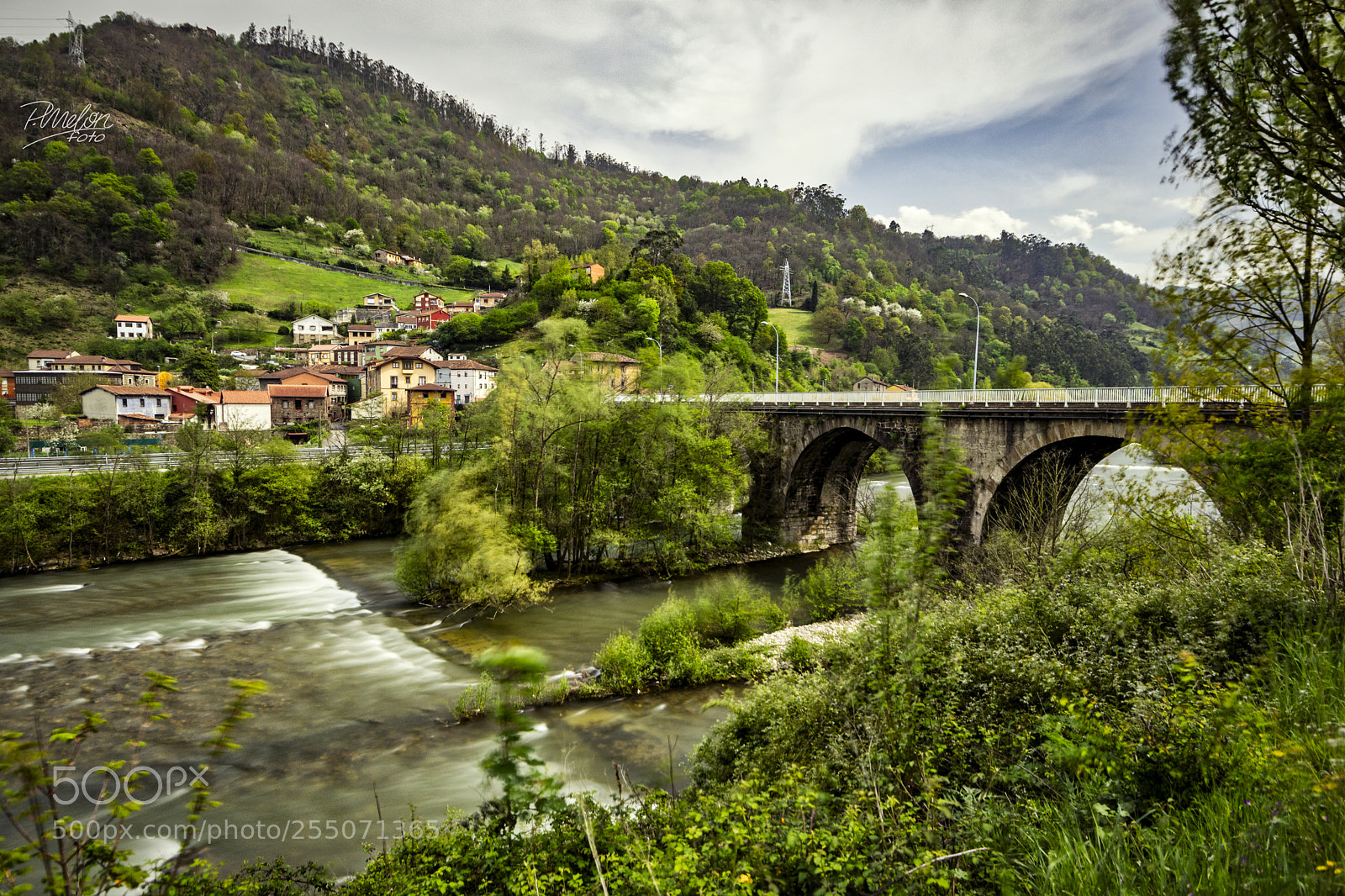 Sony SLT-A68 sample photo. Puente en mieres photography