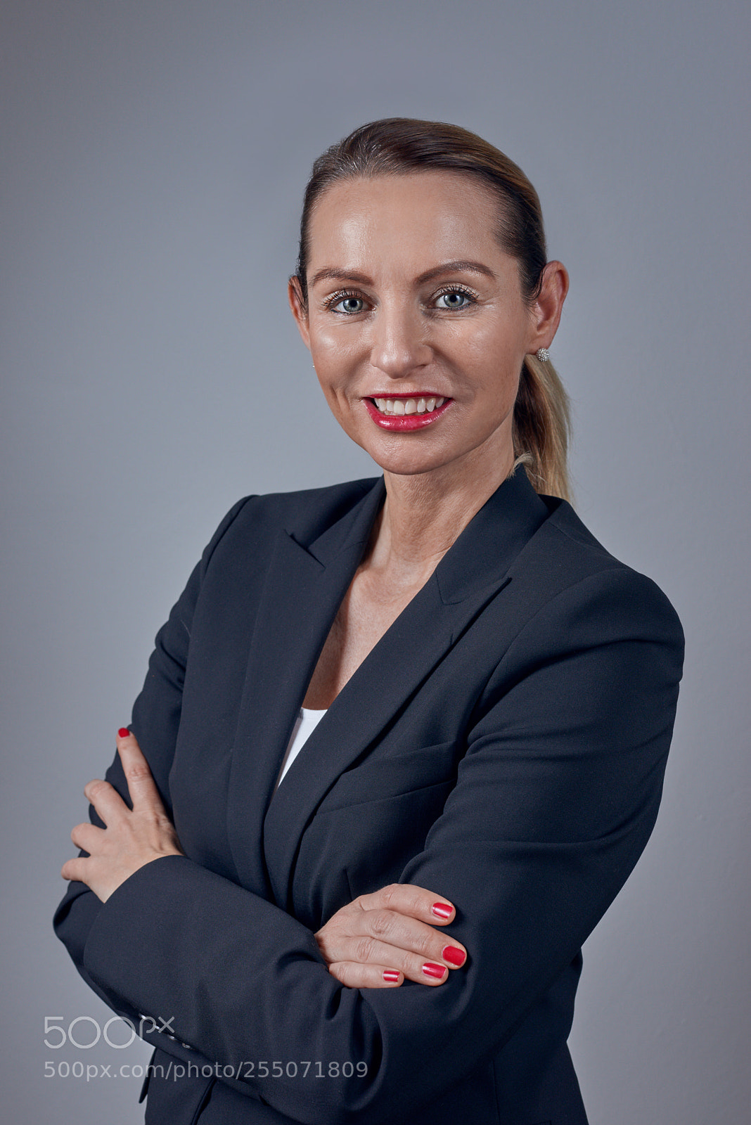 Nikon D800 sample photo. Attractive confident smart businesswoman photography