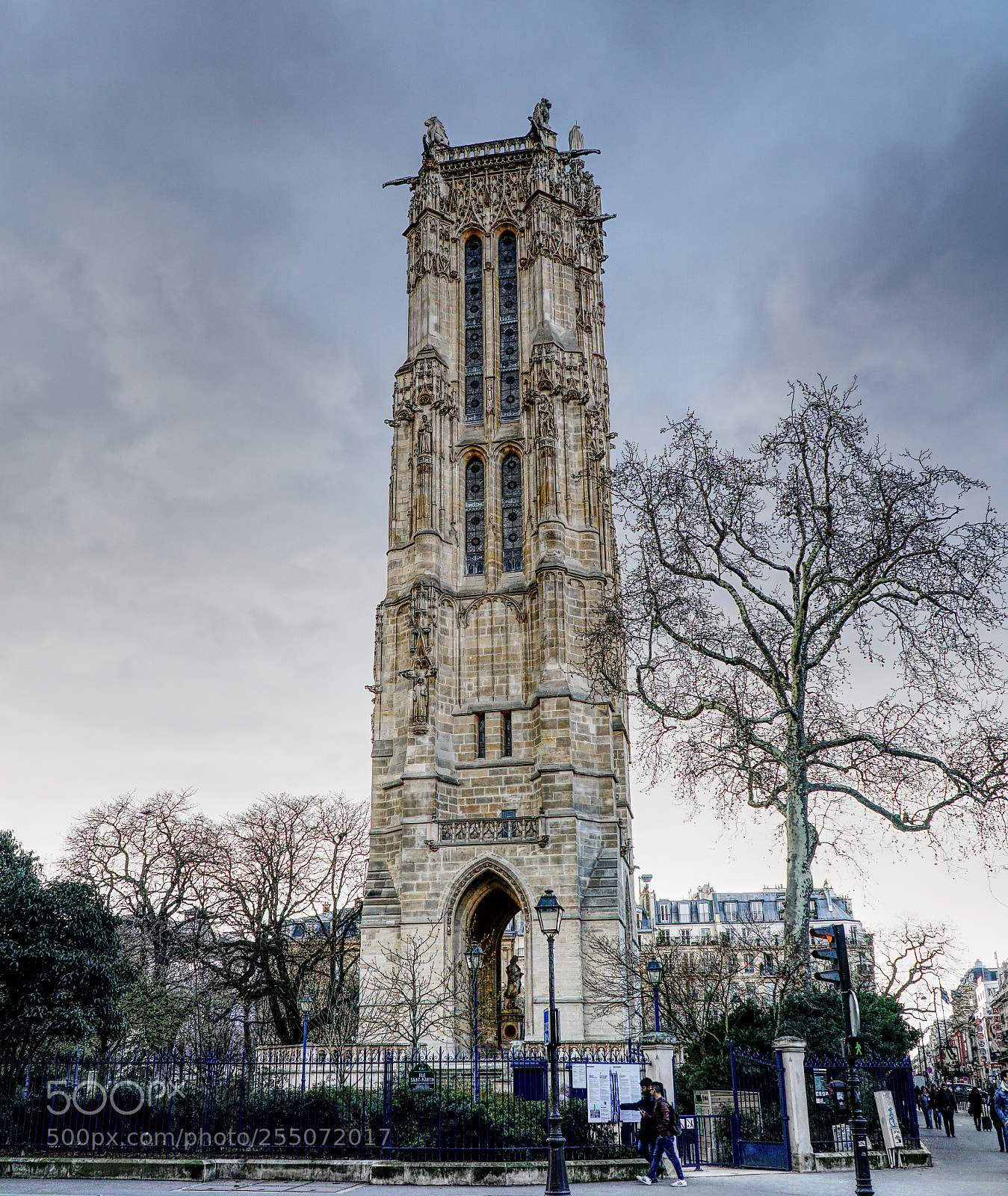 Sony a6500 sample photo. Saint-jacques tower photography