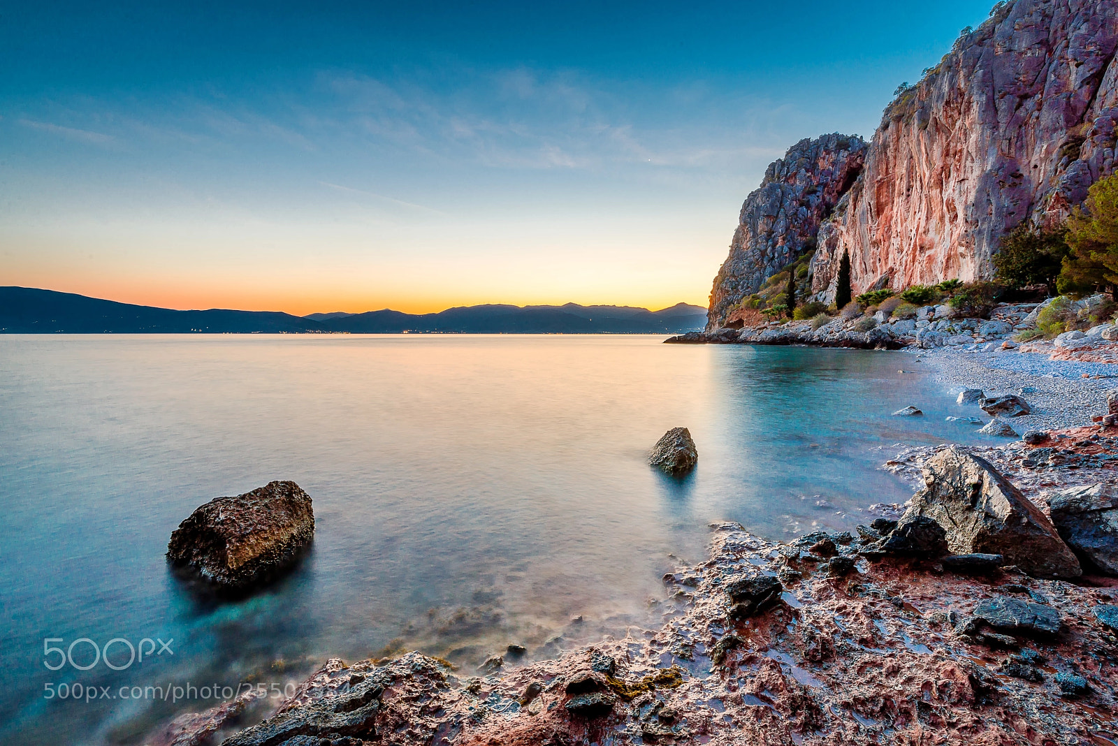 Nikon D610 sample photo. Coastline of nafplio photography