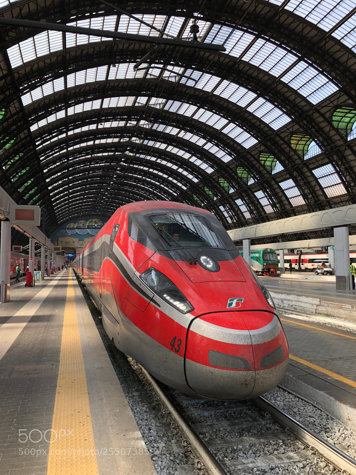 Apple iPhone X sample photo. Frecciarossa mille photography