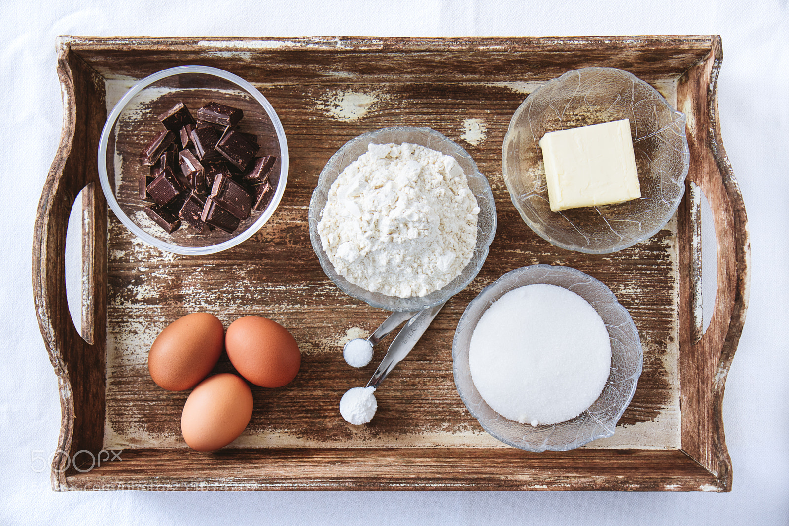 Canon EOS 7D Mark II sample photo. Baking ingredients for chocolate photography