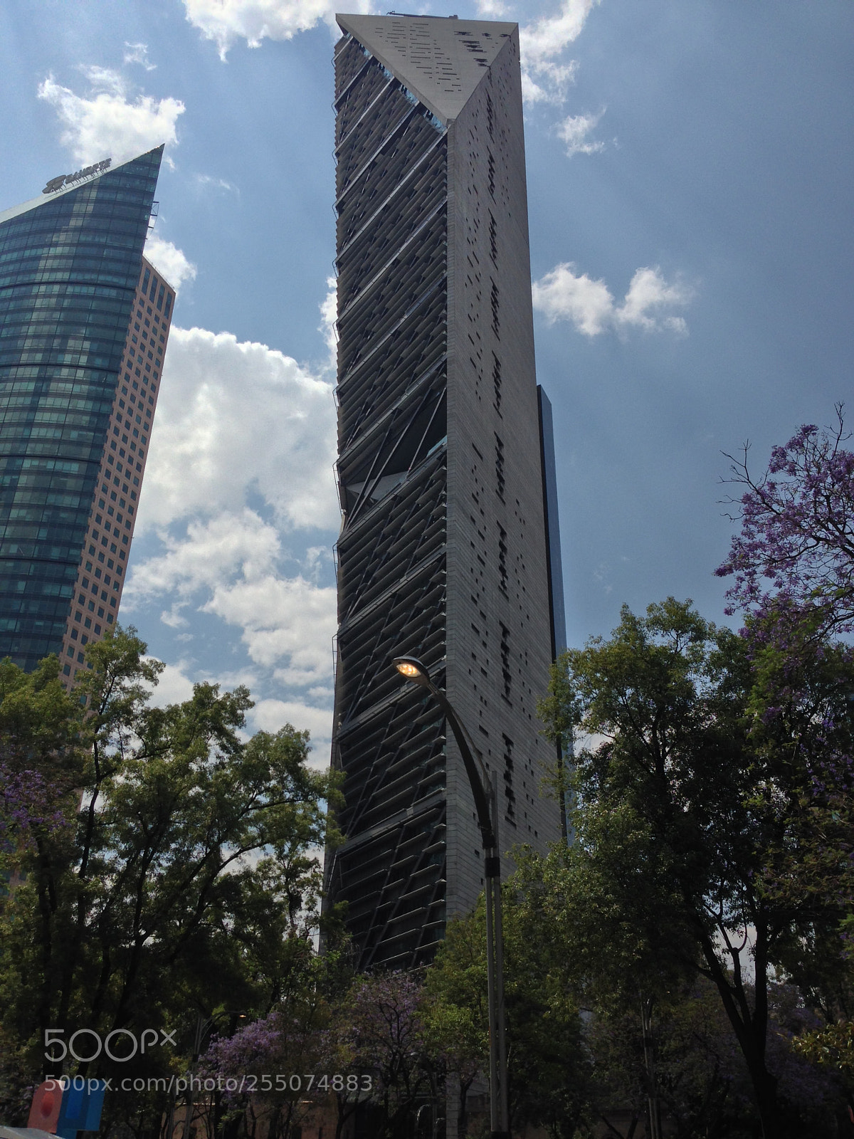 Apple iPhone 5c sample photo. Reforma tower photography