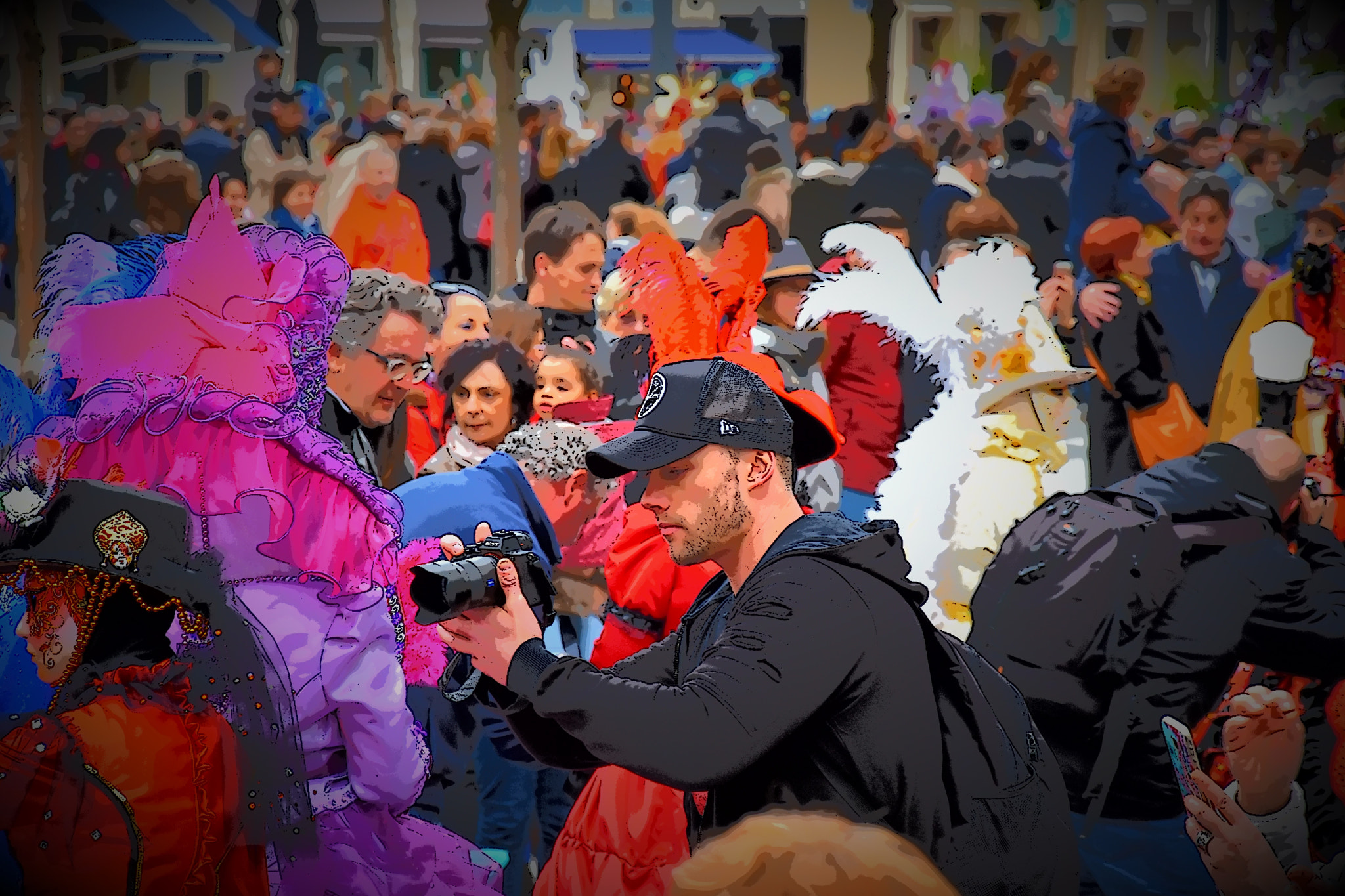 Nikon D5600 sample photo. Walking and animation in the street photography