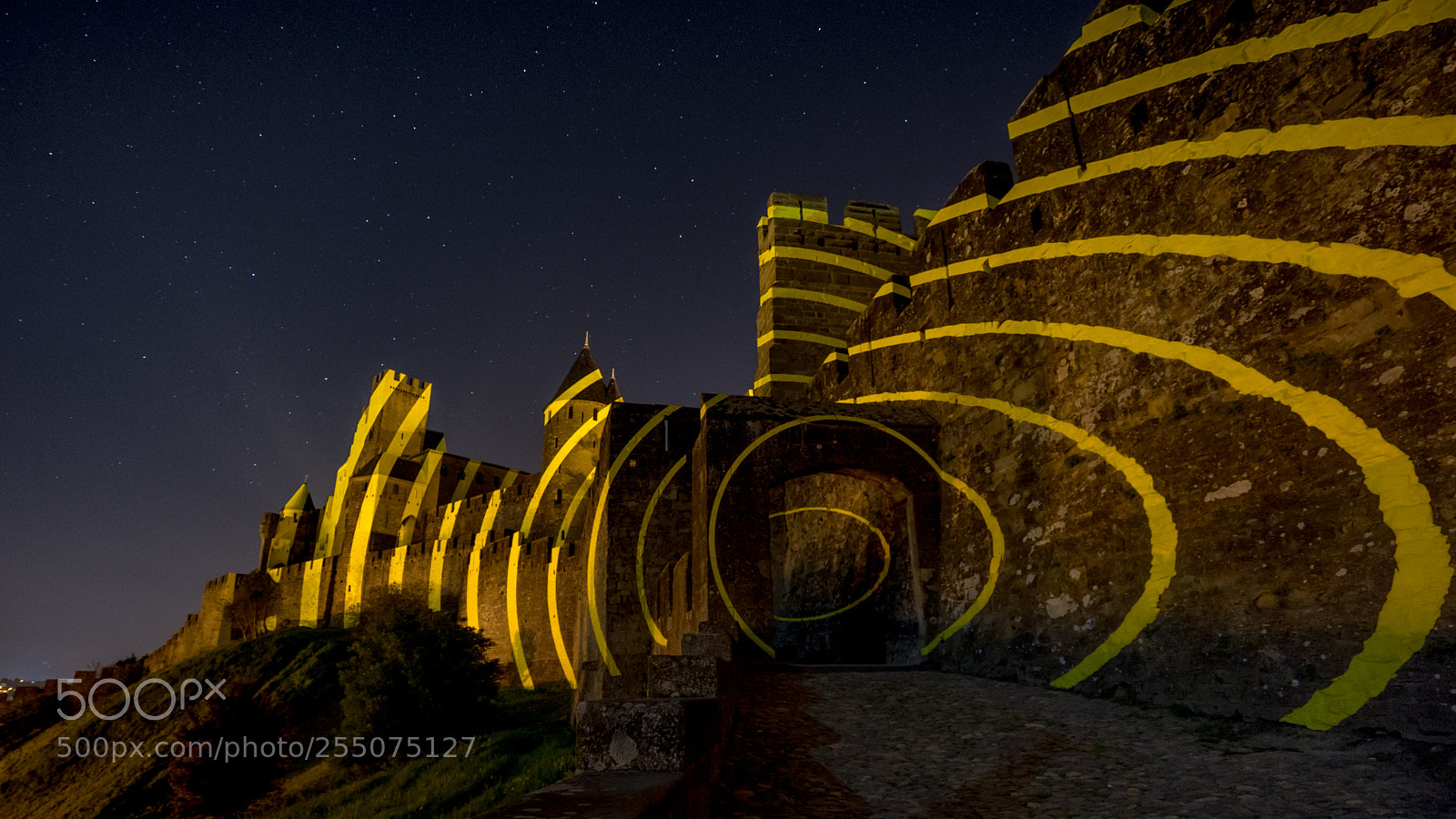 Sony a7 sample photo. Castle of carcassonne photography