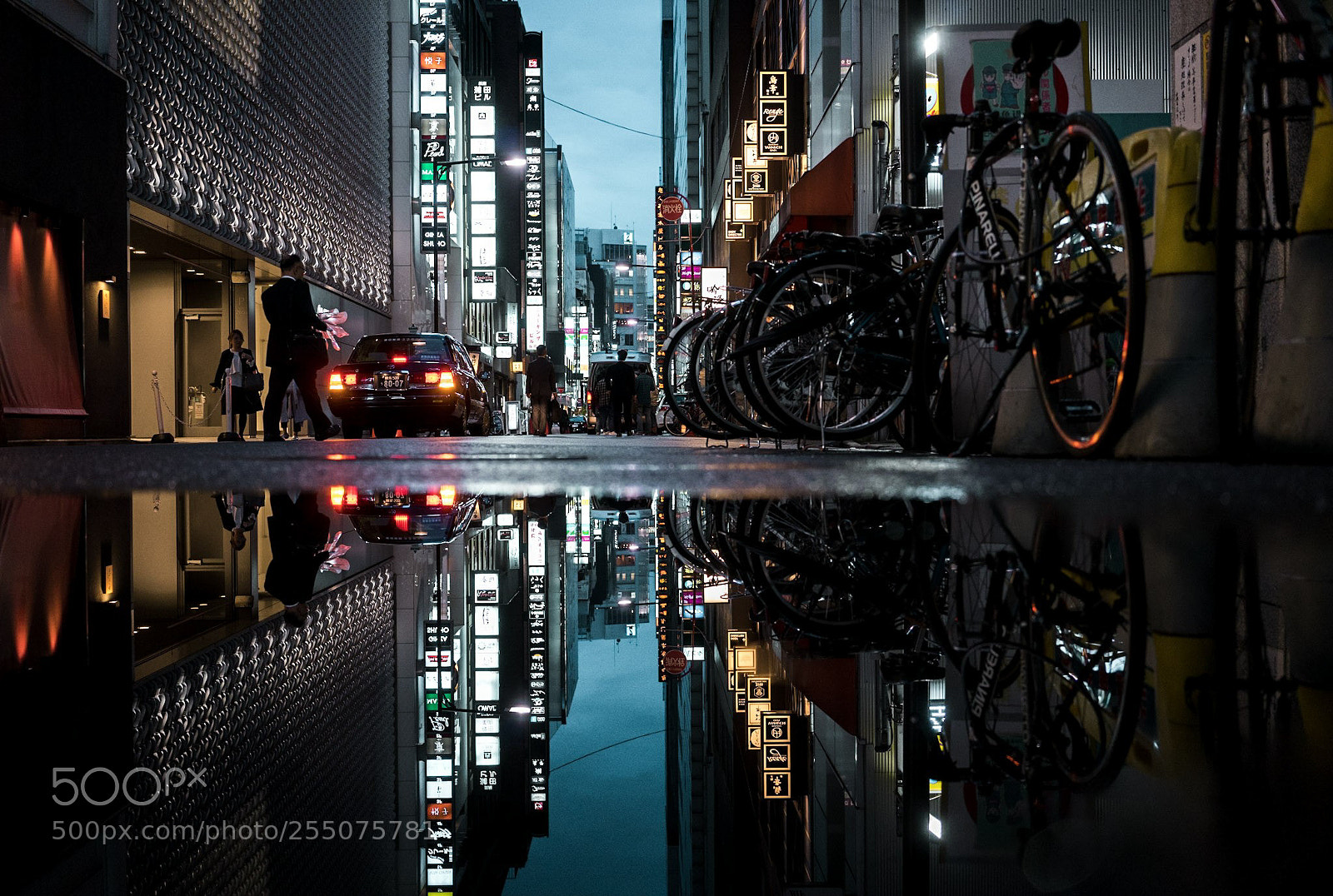 Sony a7R II sample photo. Bladerunner blue hour photography