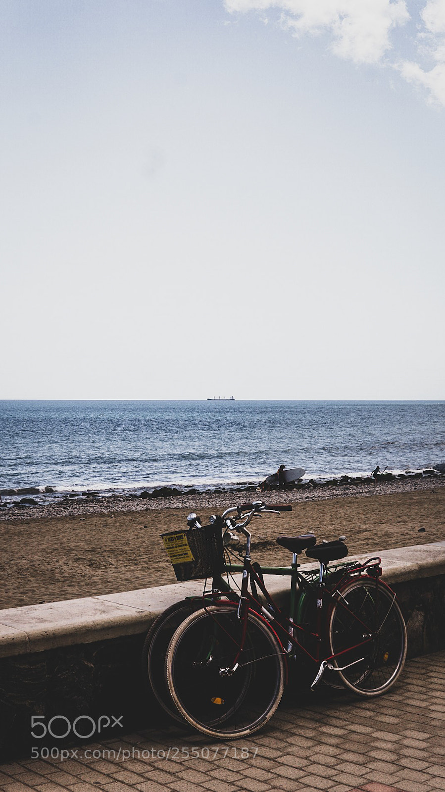 Sony a6000 sample photo. 2 bikes 1 ship photography