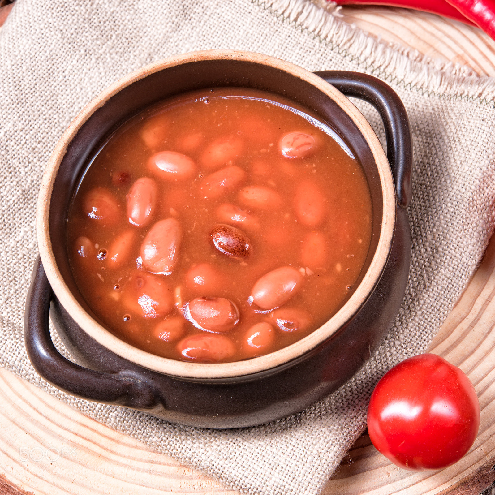 Nikon D810 sample photo. Baked beans in tomato photography