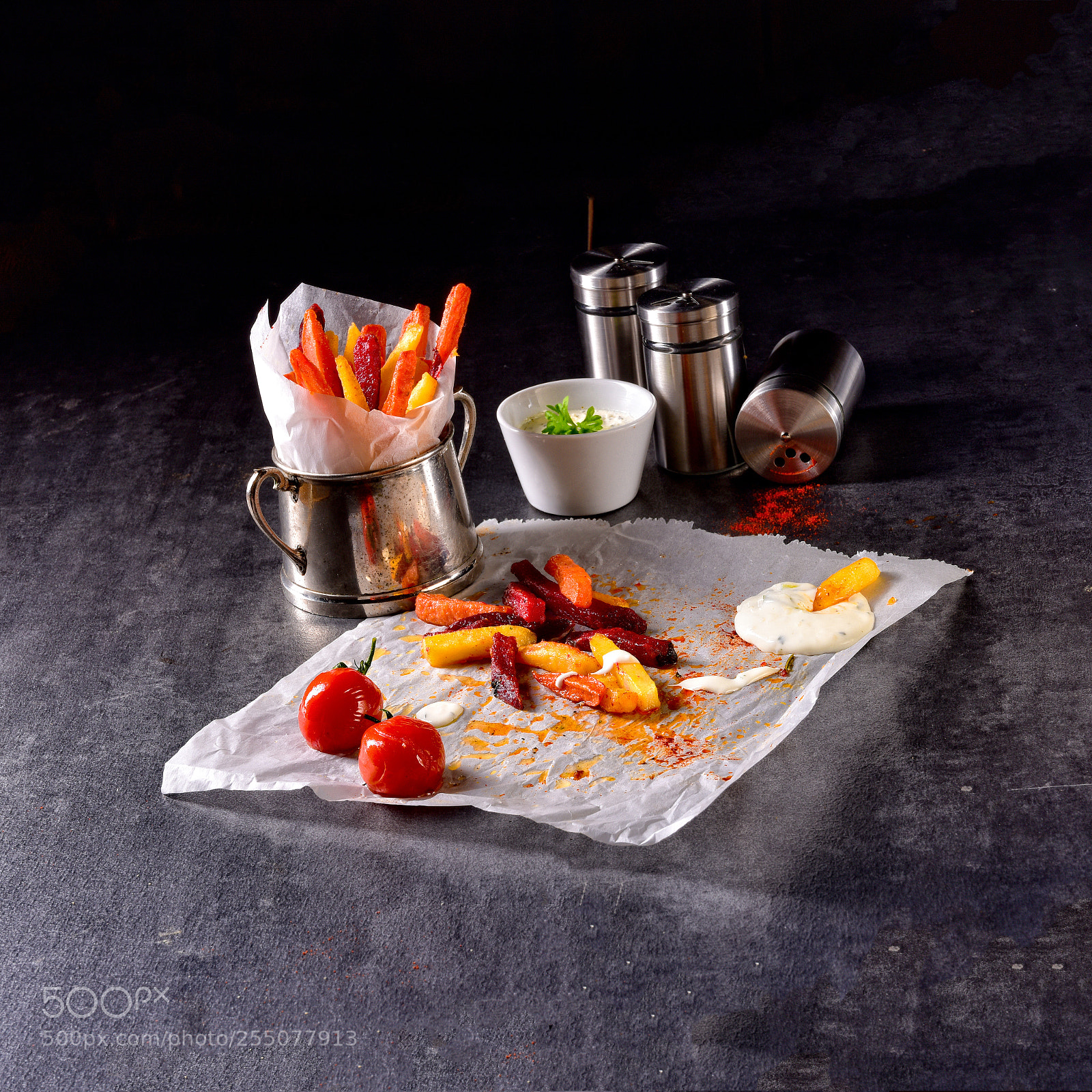Nikon D810 sample photo. Vegetable french fries with photography