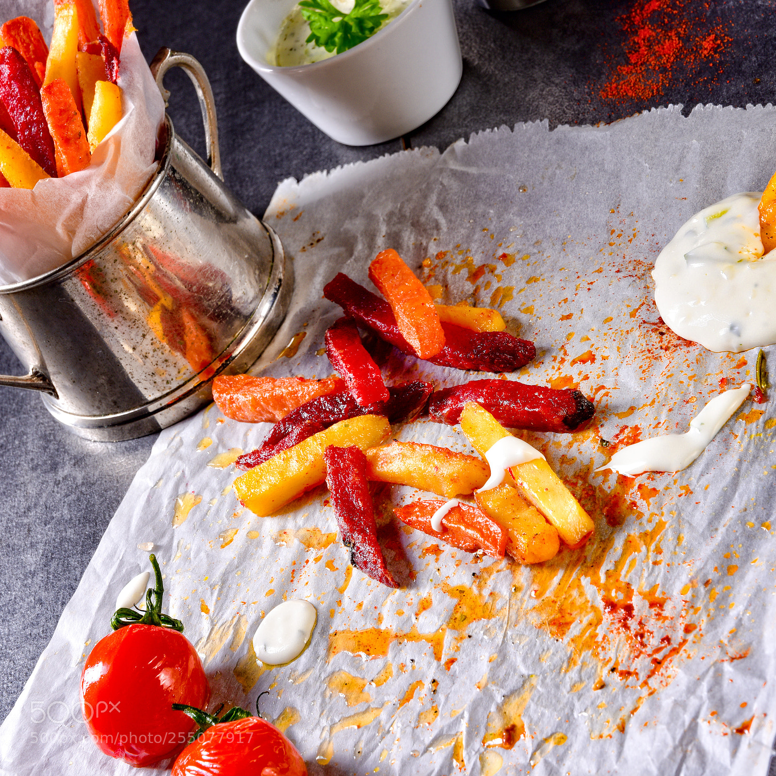 Nikon D810 sample photo. Vegetable french fries with photography