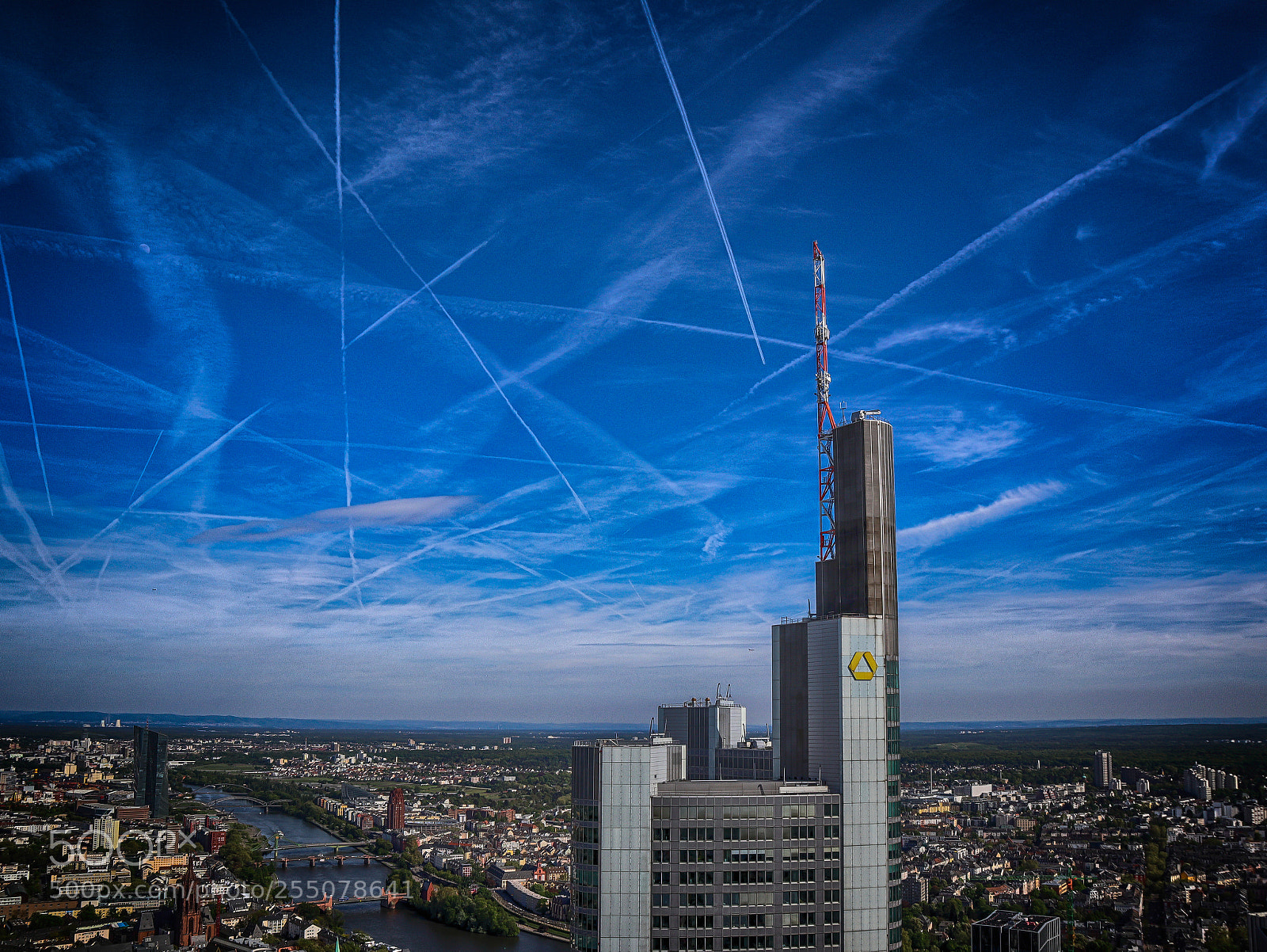 Canon EOS M50 (EOS Kiss M) sample photo. Frankfurt view from the photography