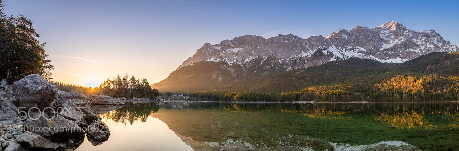 Pentax K-1 sample photo. Eibsee photography