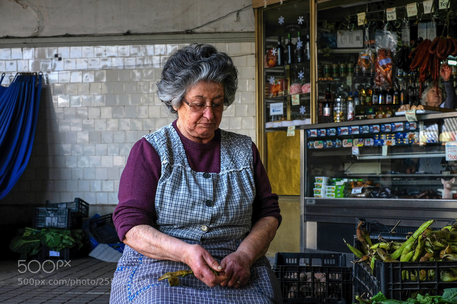 Fujifilm X-T20 sample photo. Feirante no mercado do photography