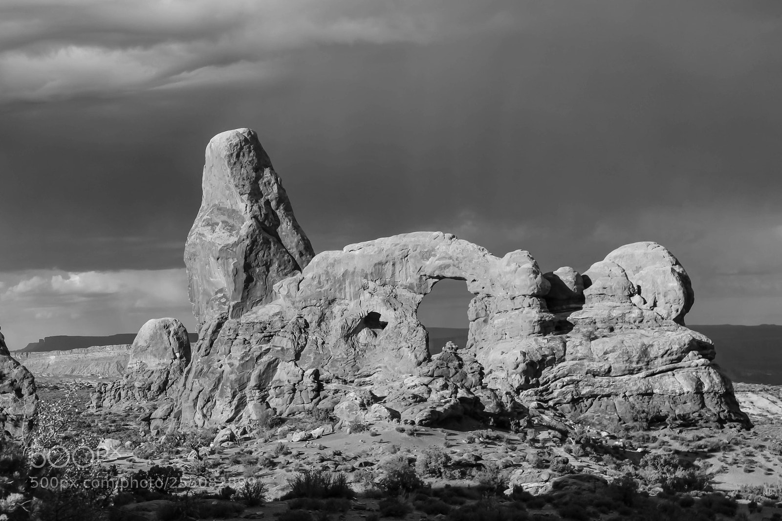 Canon EOS 5D Mark II sample photo. Arch of the storm photography