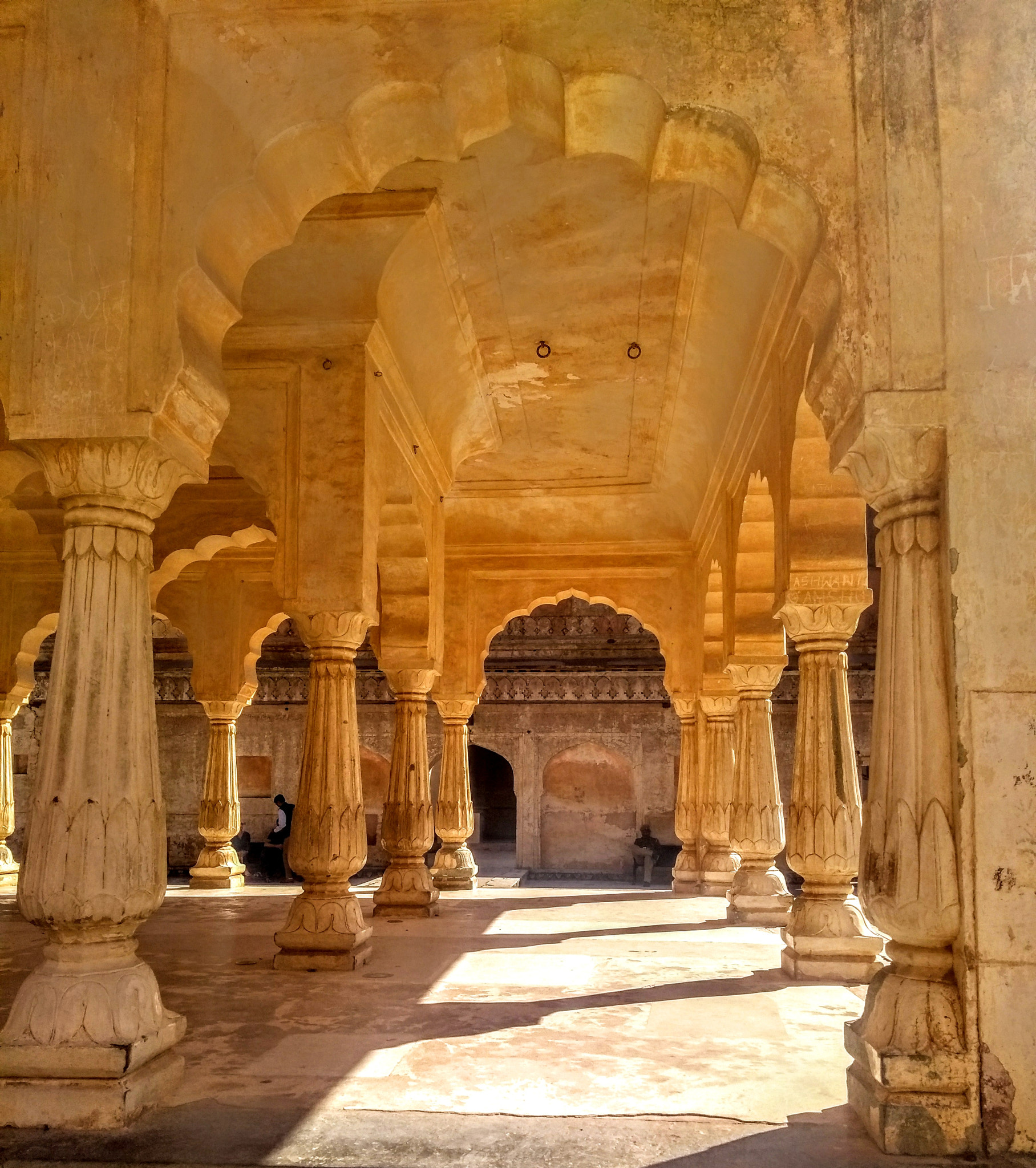 Motorola Moto G (5th Gen) sample photo. Spot of solitude at amber fort photography