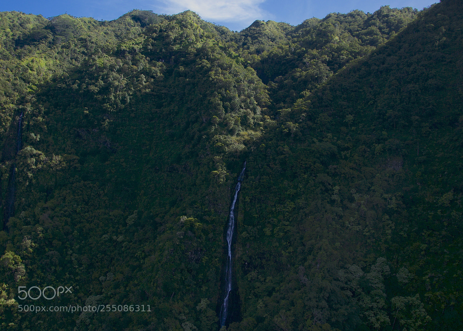 Nikon D300 sample photo. Kauai waterfall photography