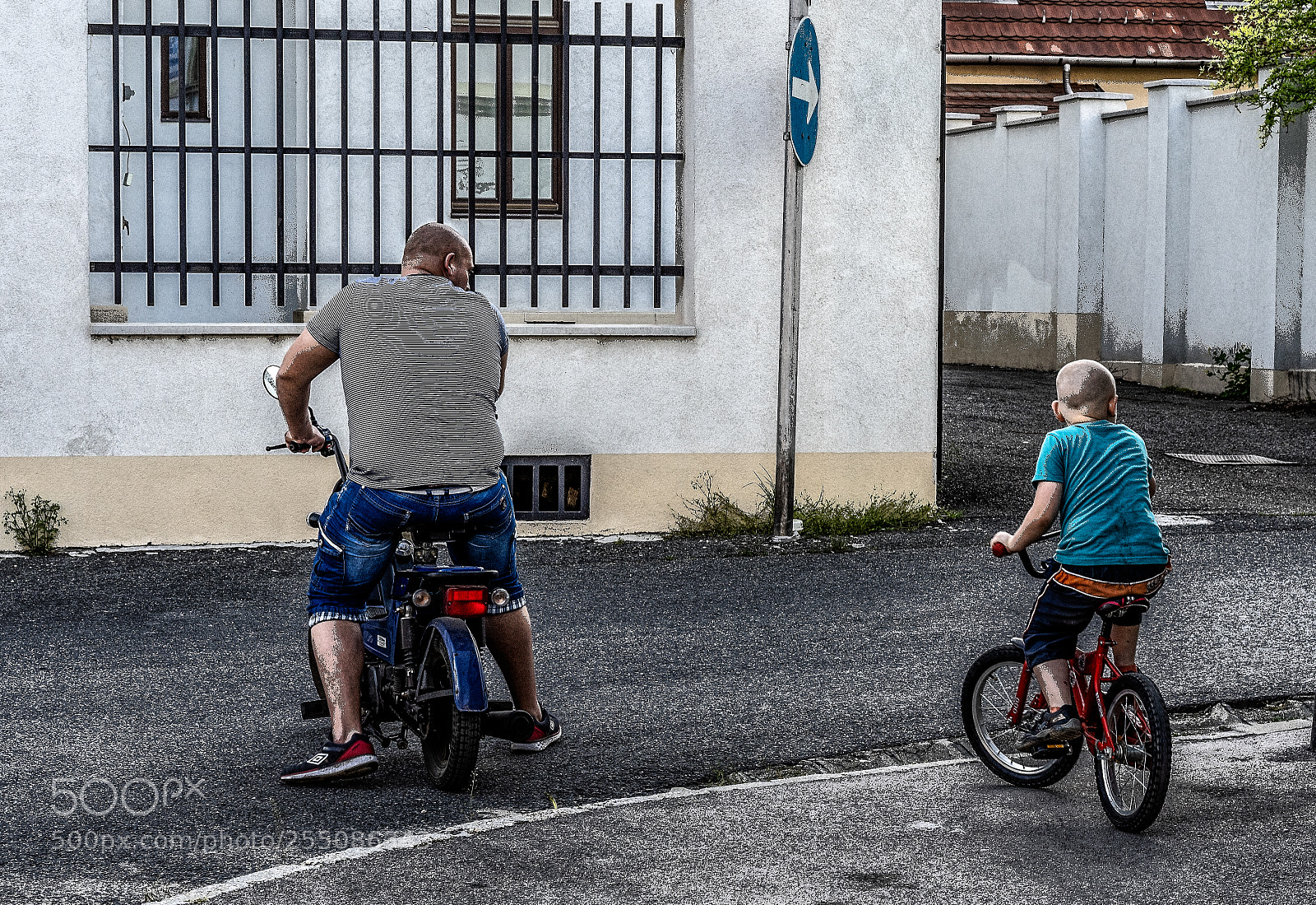 Sony a7 III sample photo. Father and son photography