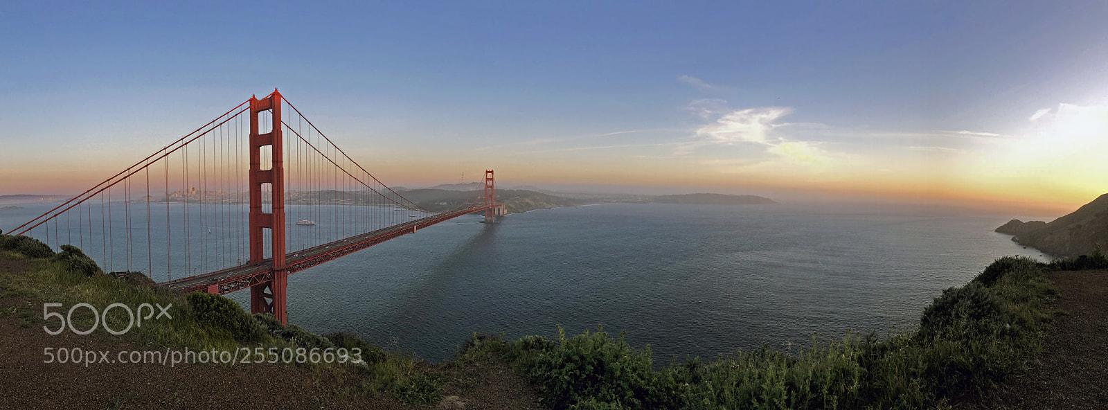 Apple iPhone X sample photo. Golden gate bridge photography