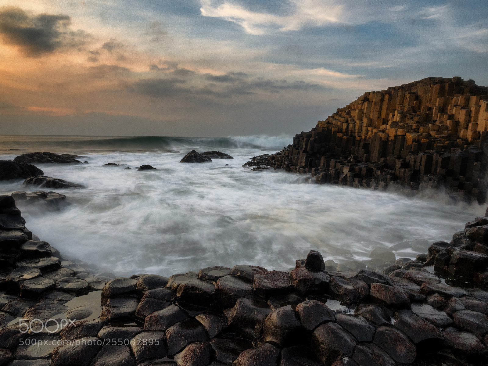 Olympus OM-D E-M1 sample photo. Giants causeway photography