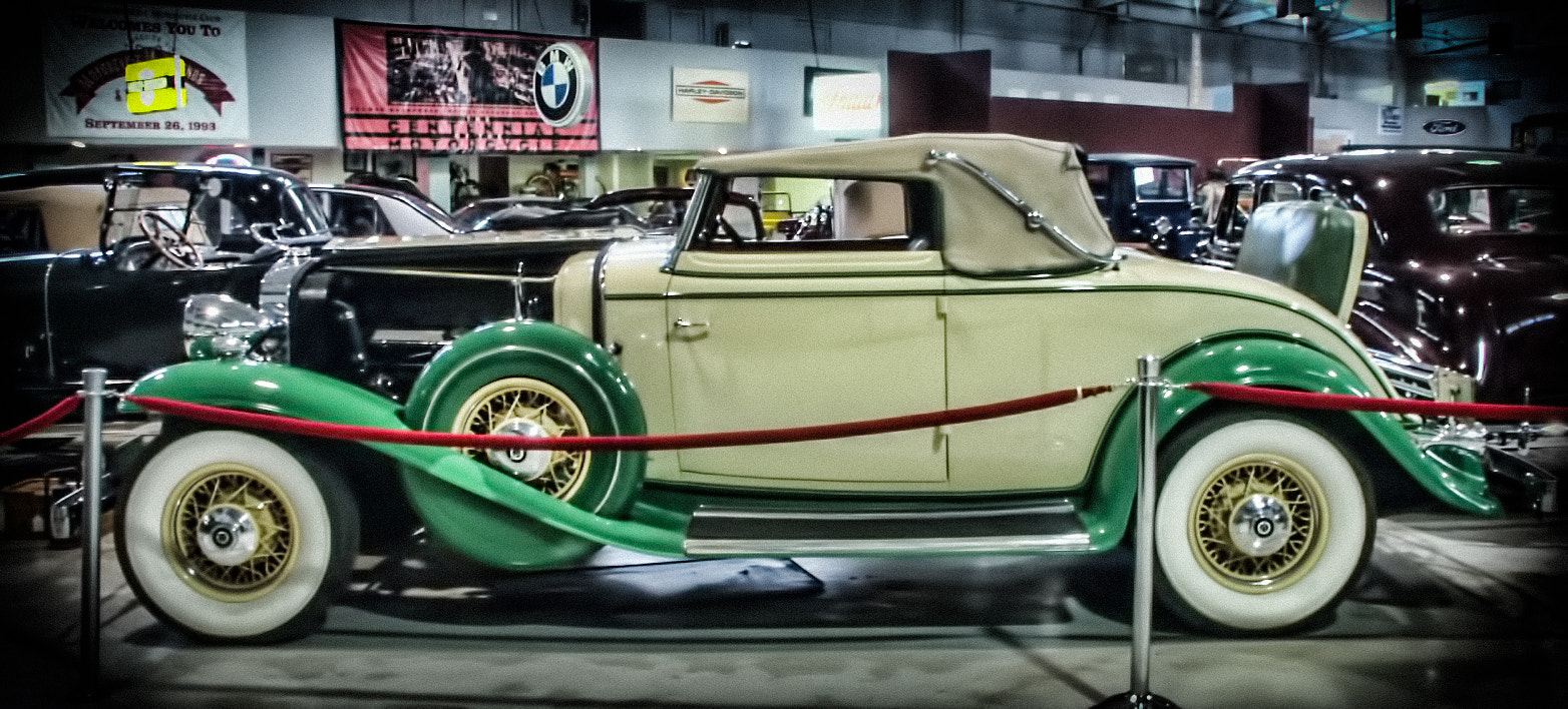 KONICA MINOLTA DiMAGE 7 sample photo. San diego car museum photography