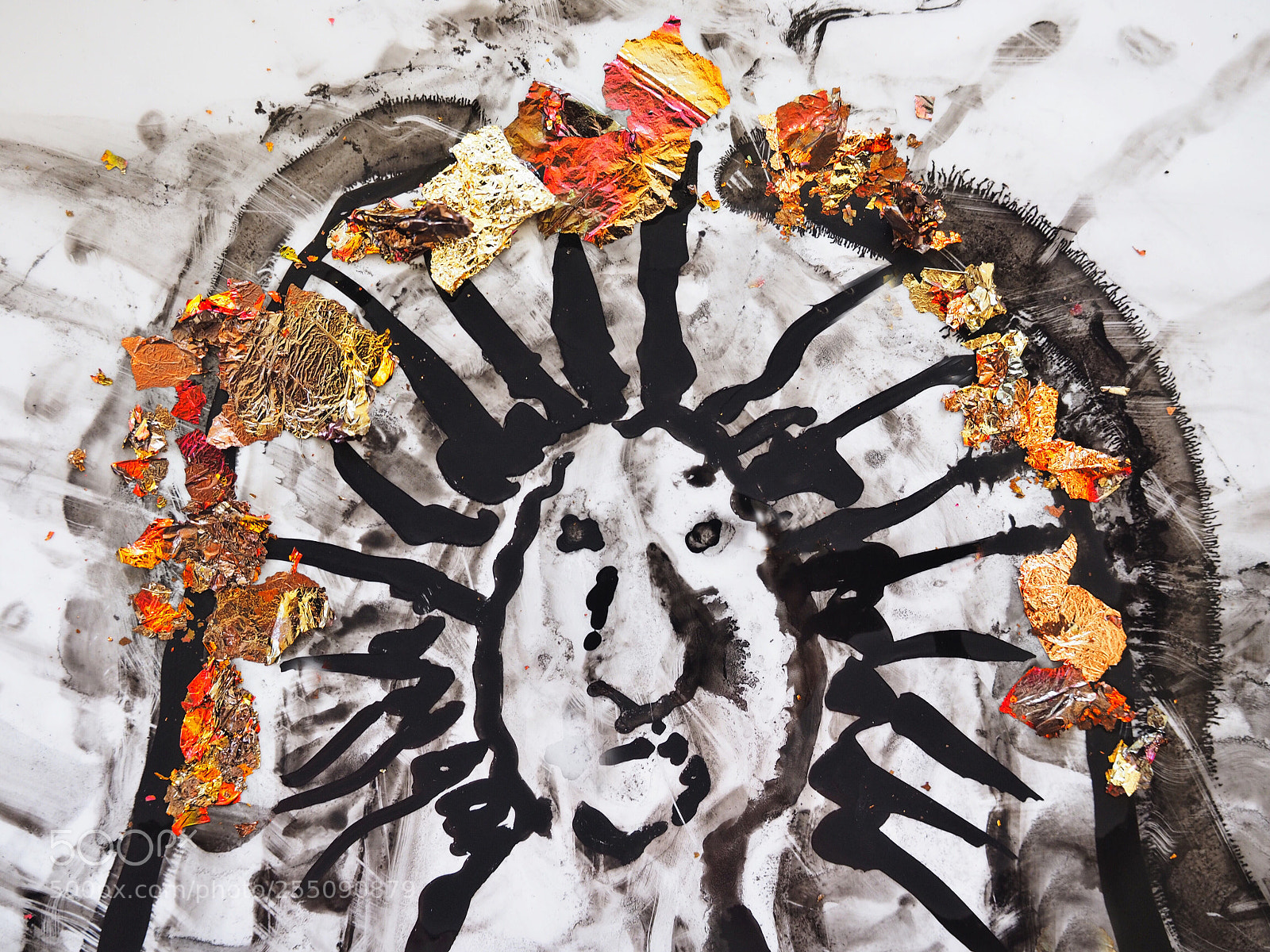Olympus OM-D E-M1 sample photo. Ink on water painting photography