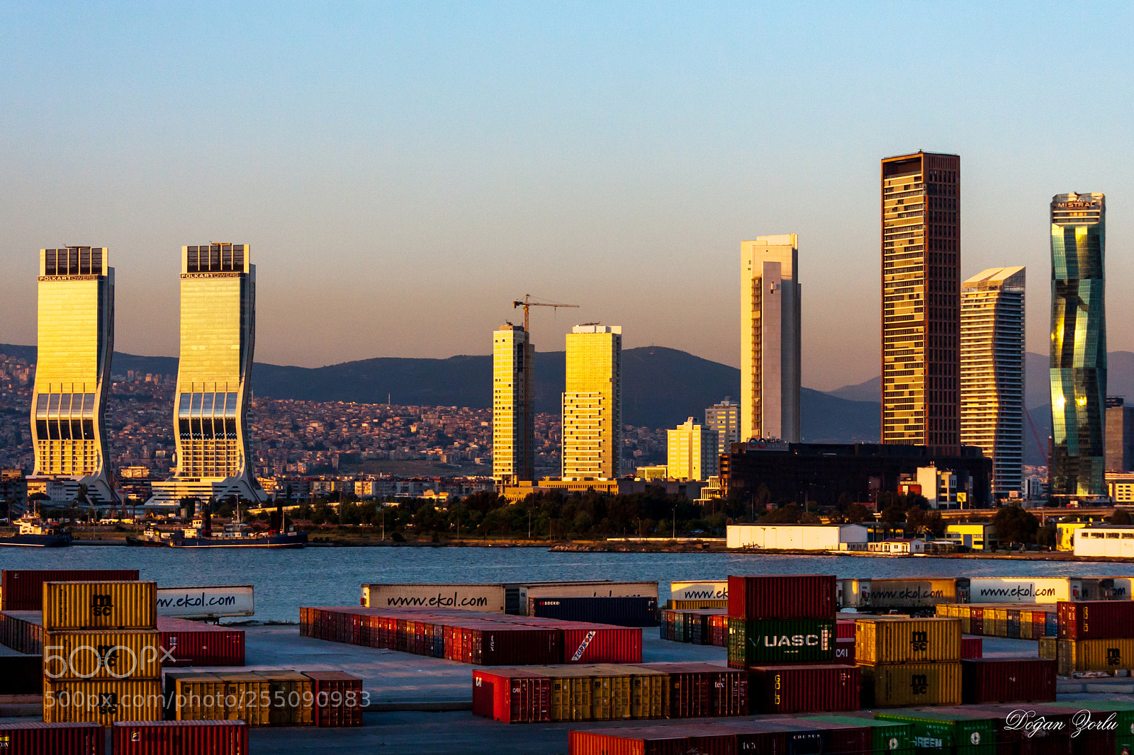 Canon EOS 40D sample photo. Skyscrapers of izmir photography