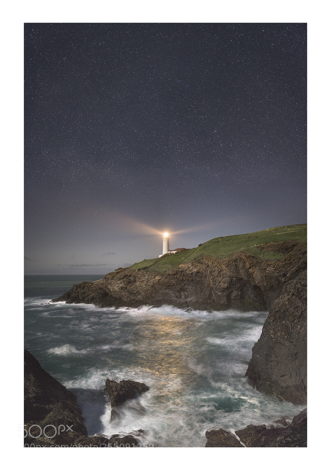 Nikon D810 sample photo. Trevose head lighthouse photography