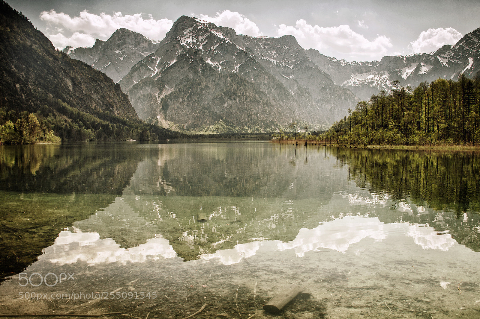 Sony SLT-A58 sample photo. Malerischer almsee. photography