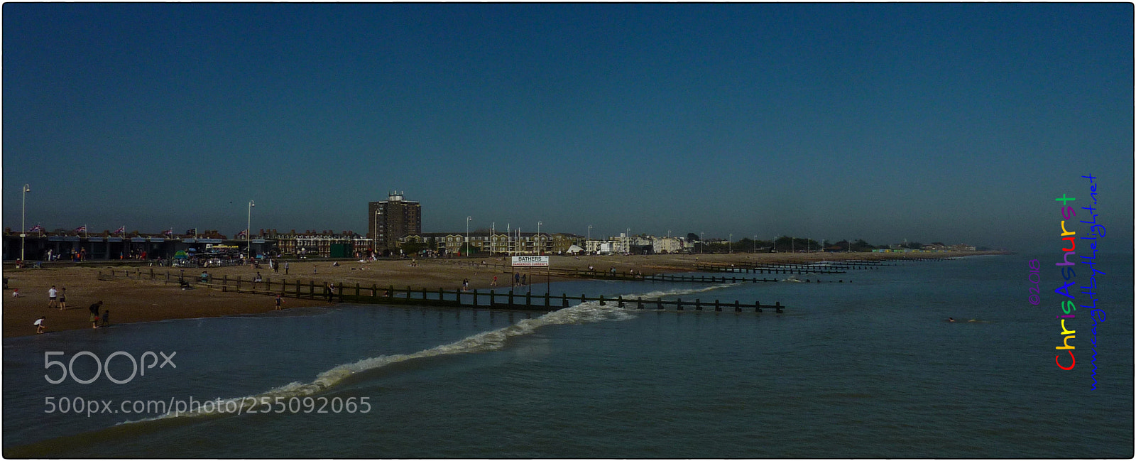 Panasonic DMC-TZ7 sample photo. Littlehampton basking in the photography