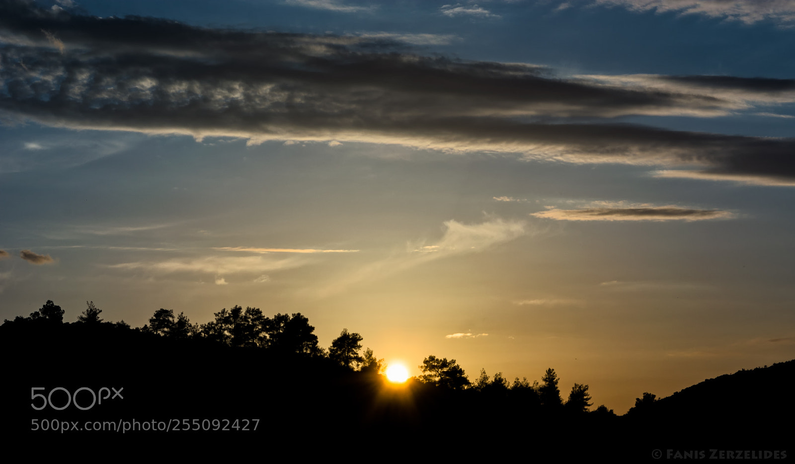 Nikon D5200 sample photo. Mountain sunset photography
