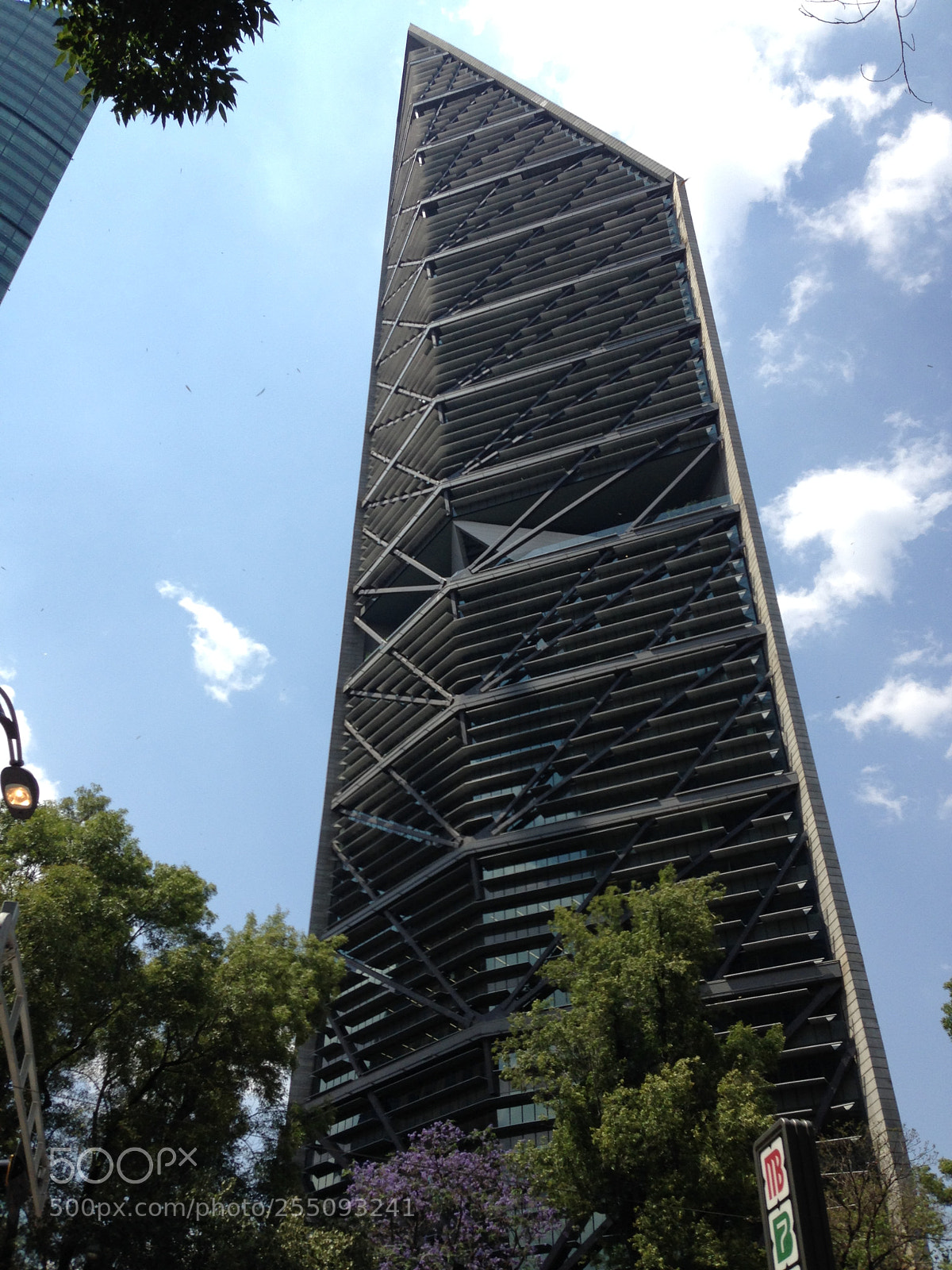 Apple iPhone 5c sample photo. Reforma tower photography