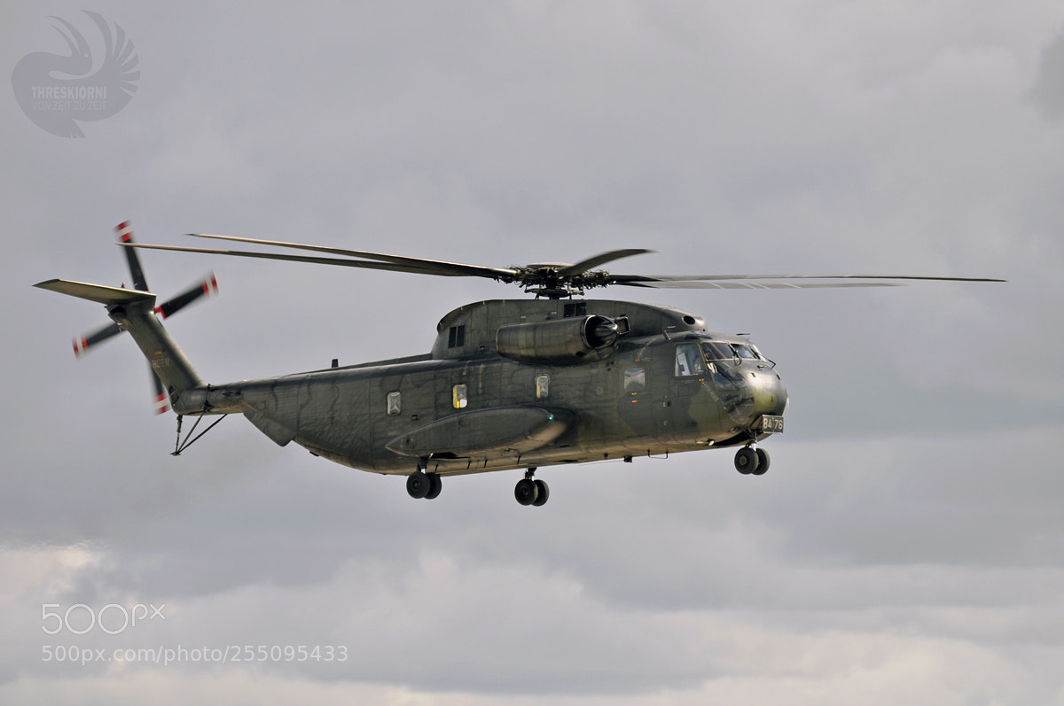 Nikon D5000 sample photo. Sikorsky ch-53g photography