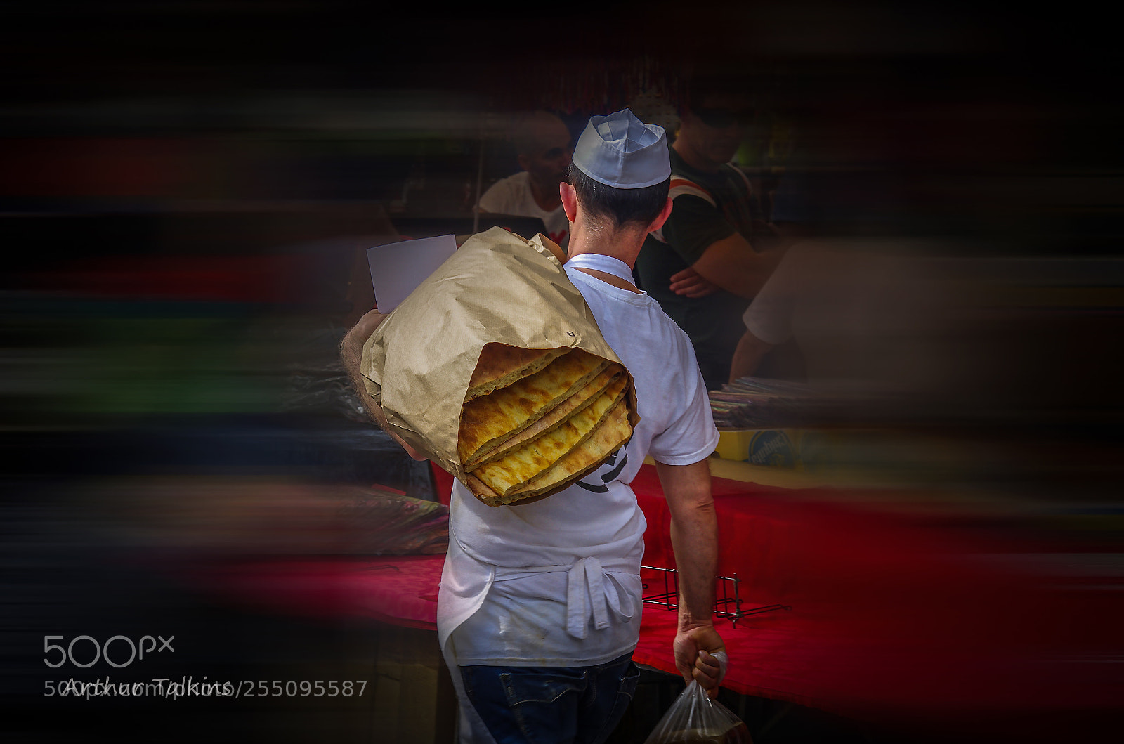Pentax K-5 sample photo. A baker's life...morning delivery photography