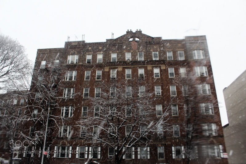 Canon EOS 1200D (EOS Rebel T5 / EOS Kiss X70 / EOS Hi) sample photo. Building on snow photography
