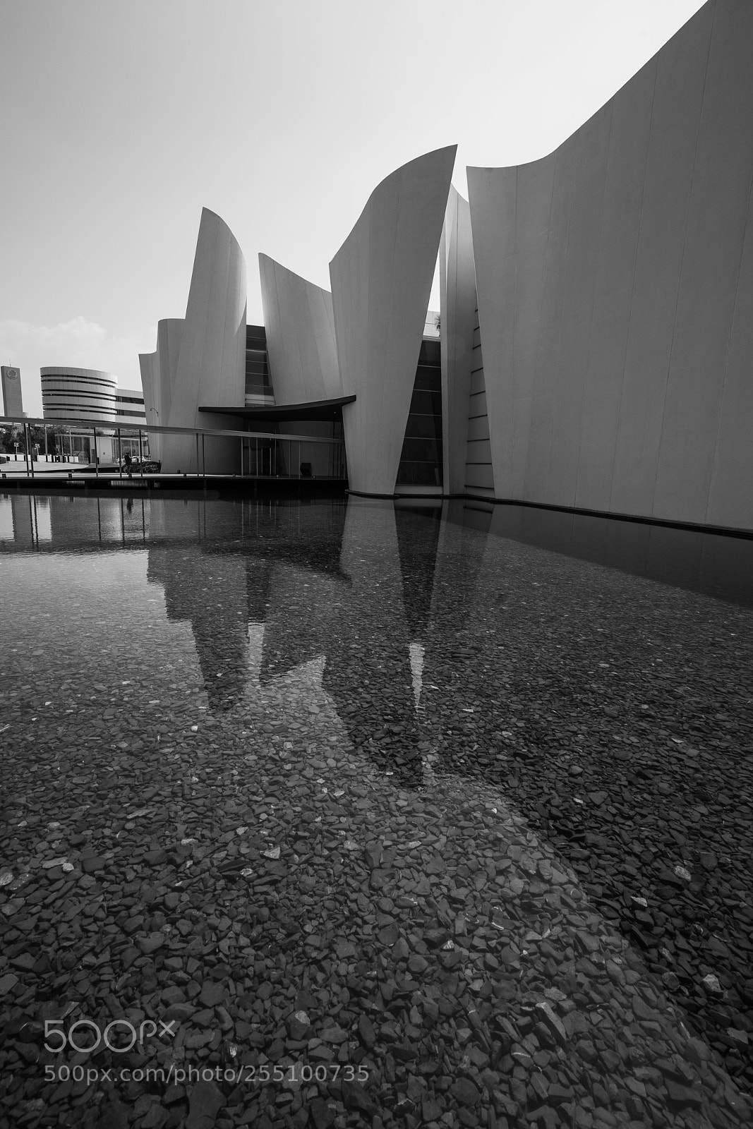 Sony a7R III sample photo. Reflejo museo del barroco photography