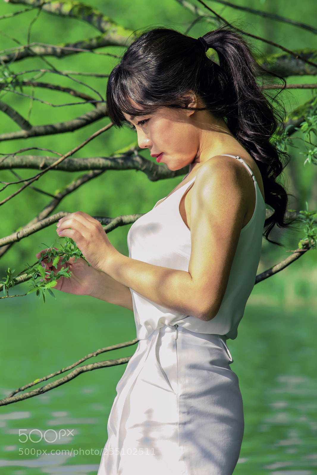 Nikon D3100 sample photo. At the lake photography