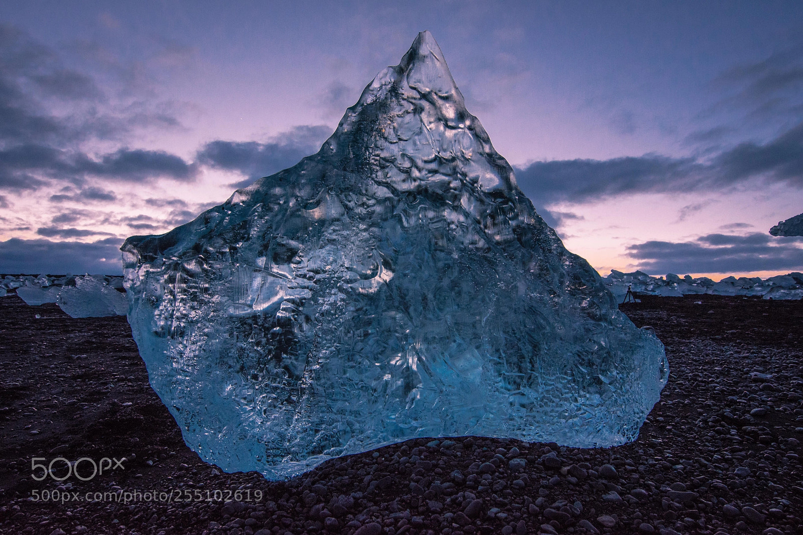 Nikon D7200 sample photo. Ice pyramid at sunset photography