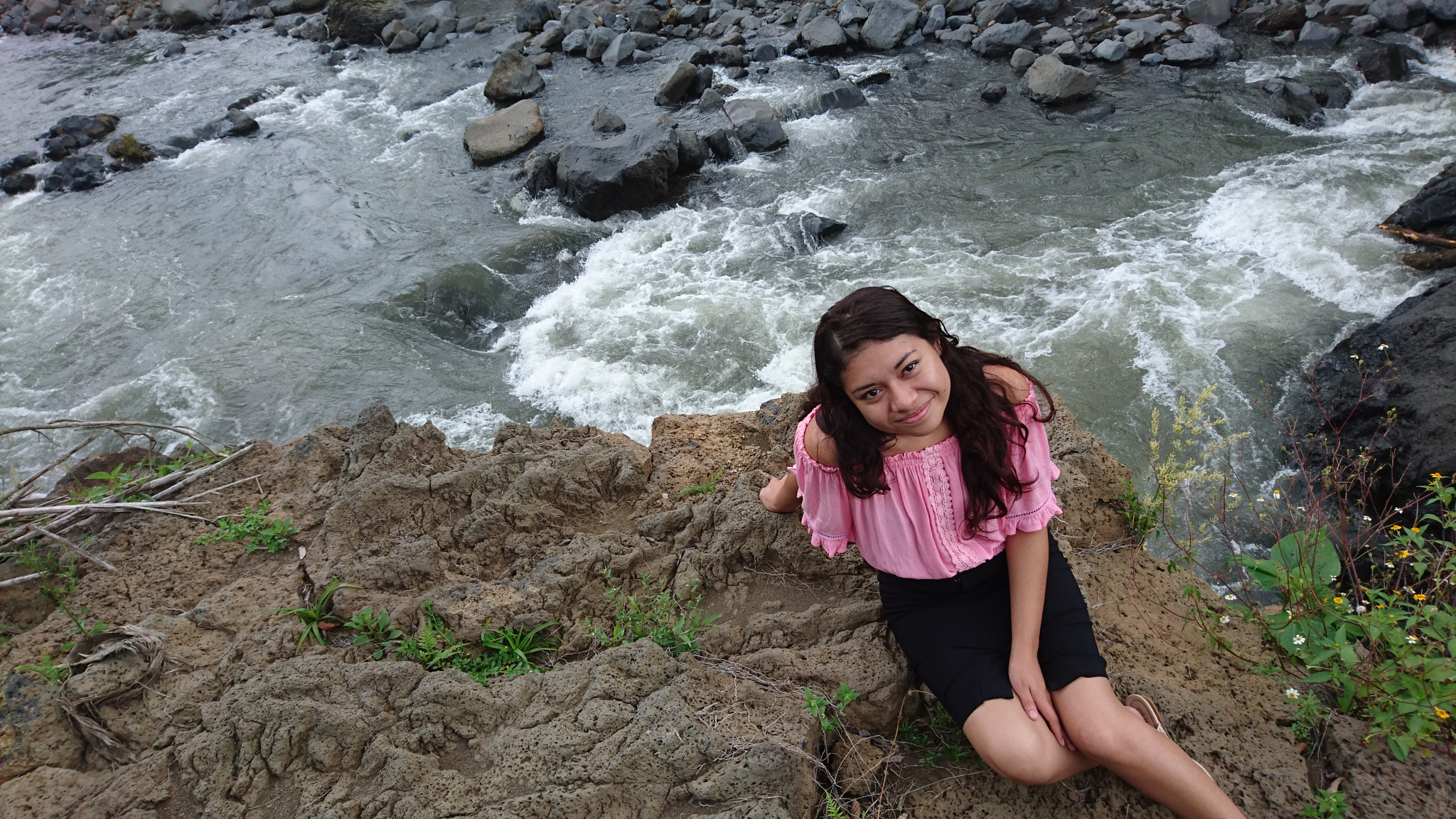 Sony Xperia Z5 sample photo. Vianey at the river photography