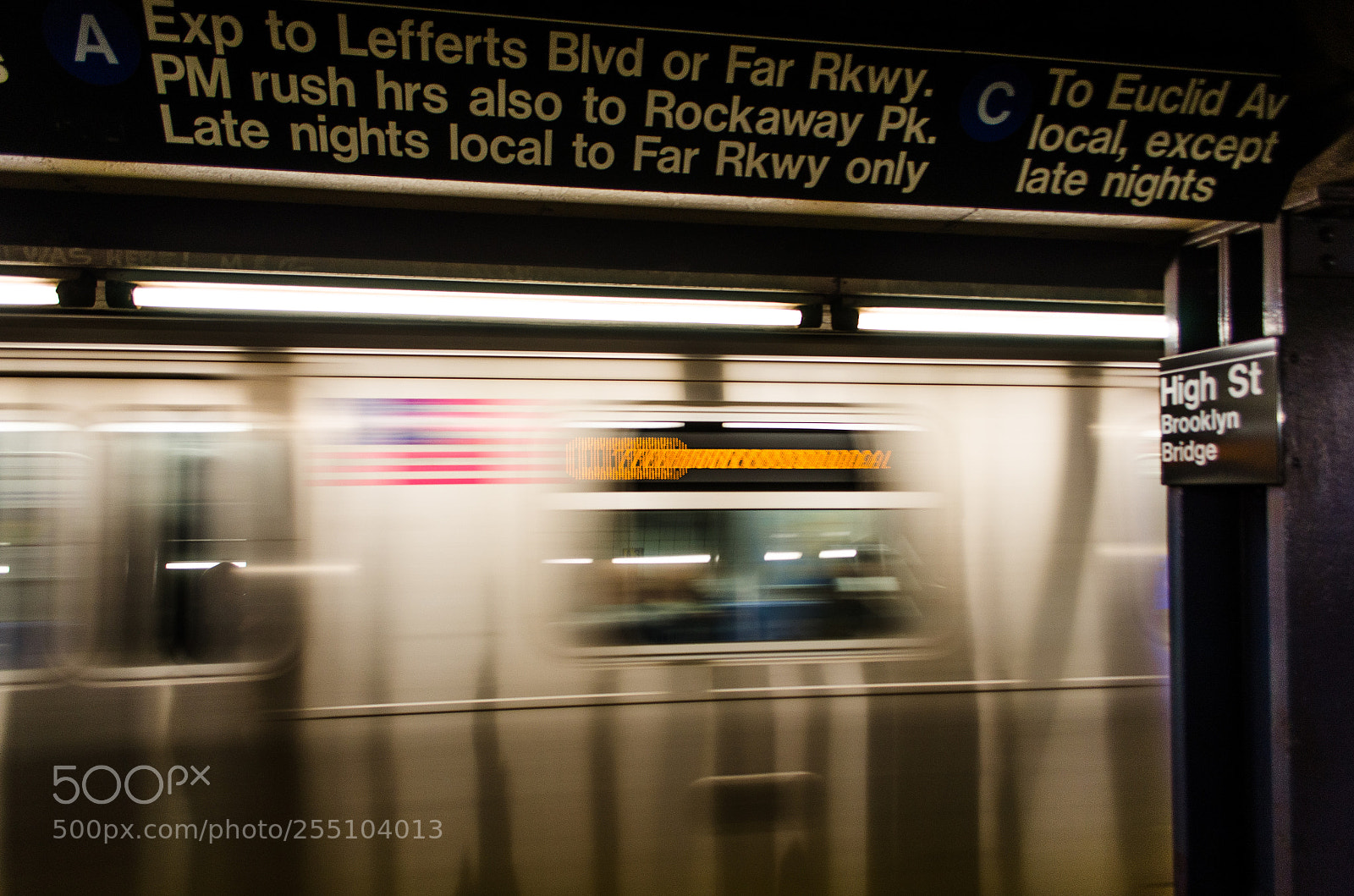Nikon D7000 sample photo. New york subway photography