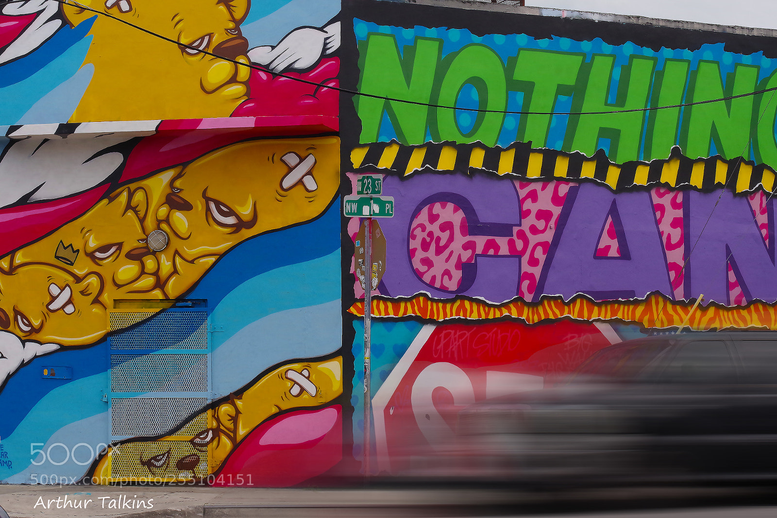Pentax K-1 sample photo. Garffiti, paint all about photography